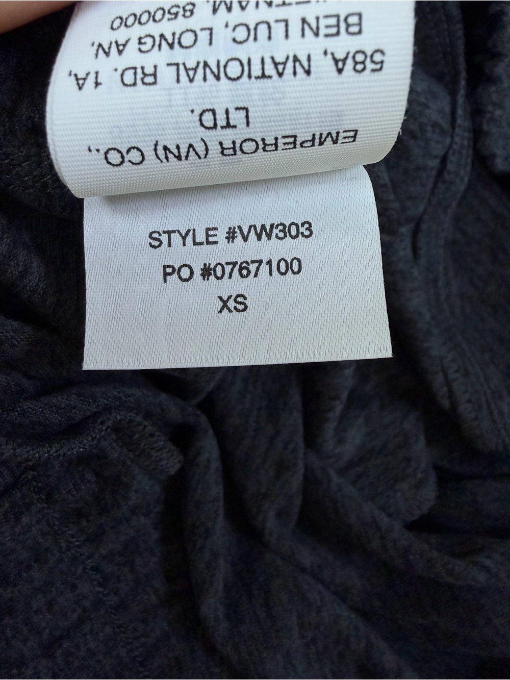 Vuori Performance Jogger Women’s XS Charcoal Gray Drawstring VW303 - Picture 10 of 11